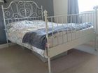 Кровать двухспальная с матрасом, бу 140 200