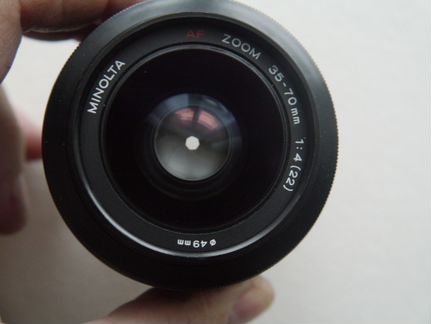 На sony AF minolta 35-70mm F4 