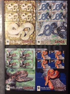 Марки Фауна, чистые