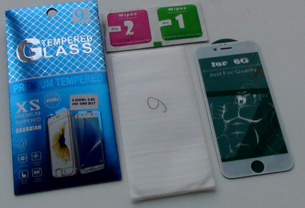 Защитное стекло Tempered Glass 9H для iPhone 6