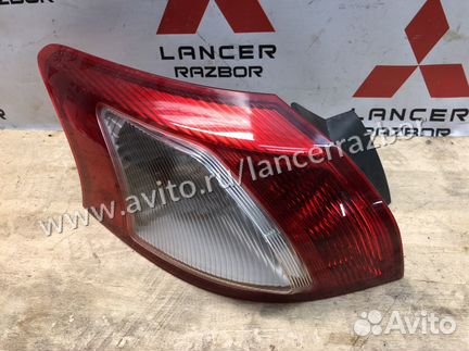 Фонарь левый лансер 10 спортбэк lancer x