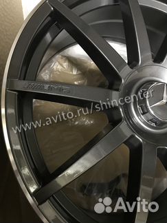Диски Mercedes 63 amg S222 цвет титан