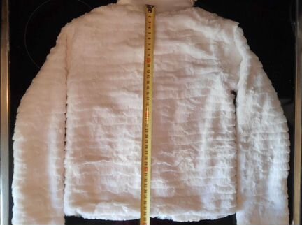 Меховой детский жакет для девочки