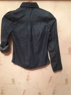 Джинсовая рубашка GapKids рост 130