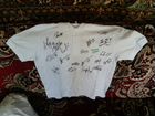 Рубашка Поло с автографами хоккеистов 