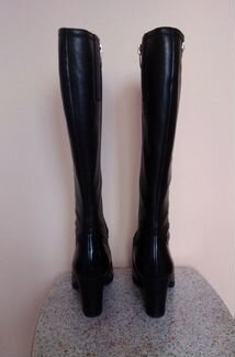 Сапоги кожаные