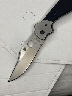 Новый складной нож Spyderco Schempp Bowie black