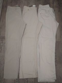 Брюки светлые х/б Reserved