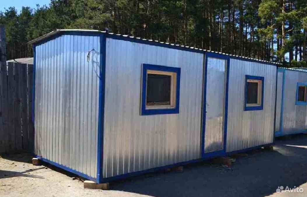 Бытовки строительные с отделкой