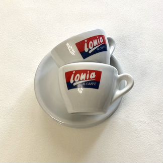 Винтаж. 2 кофейные пары Фарфор Ionia IL caffe