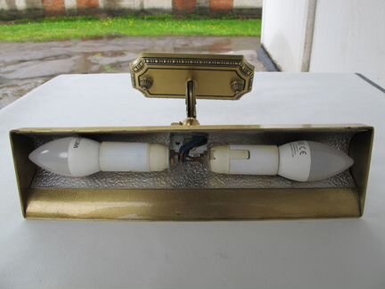 Подсветка картин (пюпитр) латунный 7 шт