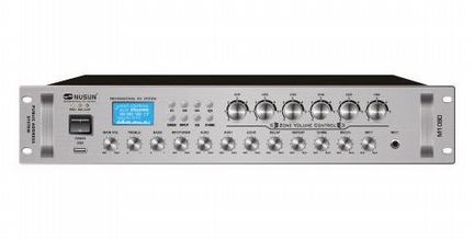 Nusun M-1080 микшер-усилитель, подарок - смартфон