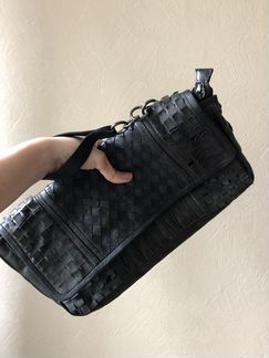 Клатч кожаный ASOS Black