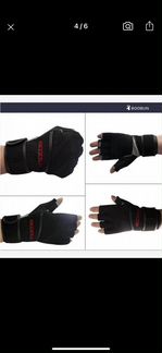 Перчатки для фитнеса бодибилдинга и тяжелой атлети