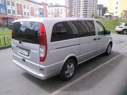 Аренда заказ минивэна с водителем(Mercedes Vito)