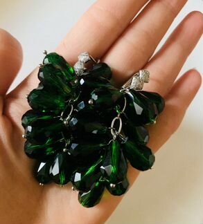 Серьги Амелия, Украшения, Бижутерия, Подарок