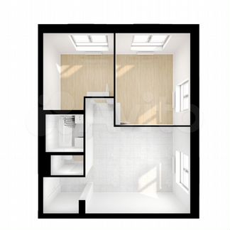 2-к квартира, 52.1 м², 31/33 эт.