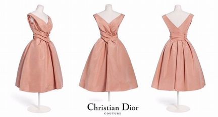 Реконструированное вечернее платье Dior