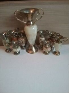 Подсвечники из оникса