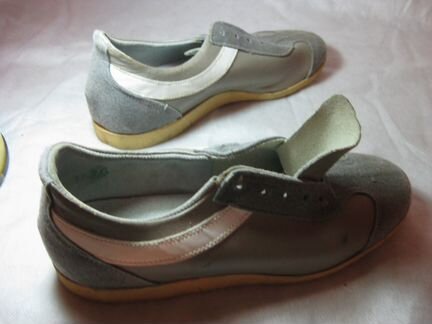 Новые Кроссовки 34.5 р. Натуральная кожа