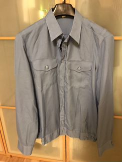 Военная новая уставная голубая рубашка 39-5 и 41-5