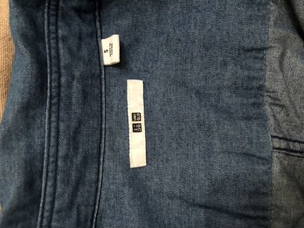 Рубашка джинсовая женская uniqlo