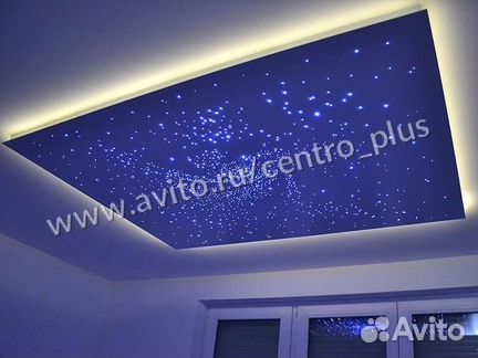 Натяжные потолки любой сложности