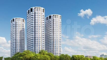 3-к апартаменты, 65.5 м², 9/25 эт.