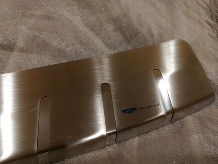 Накладка Alu-Frost на задний бампер VW Golf Plus