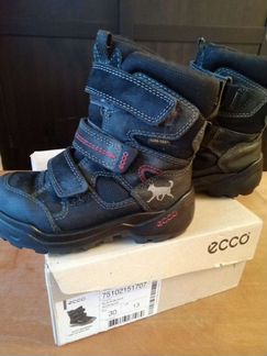 Зимние детская обувь ecco р. 28