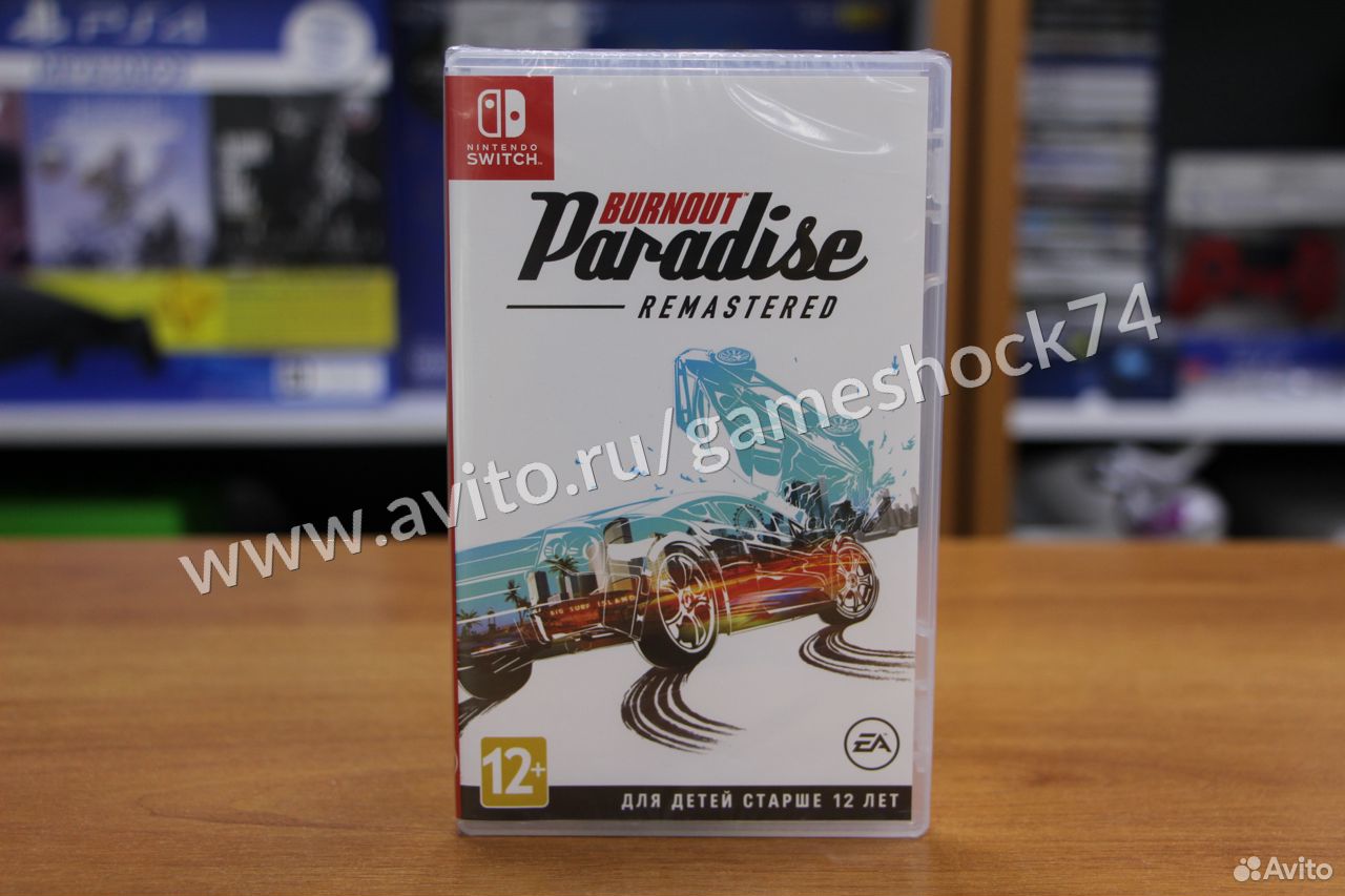 83512003625  Burnout Paradise Remastered- Nintendo Switch Новый 