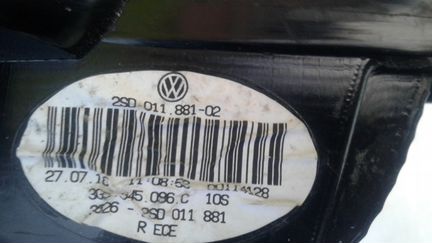 Vw Passat B8 фонарь правый без дефектов
