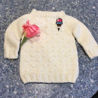 Детский свитер hand made