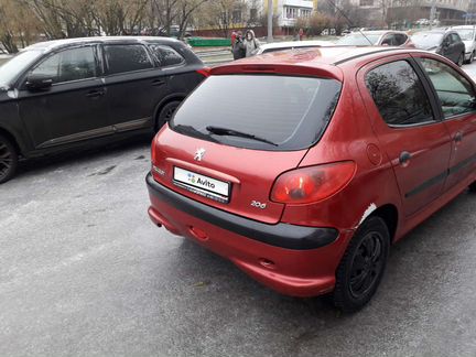 Peugeot 206 1.4 AT, 2003, 203 000 км