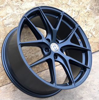 Реплика HRE P101 черный матовый R19 5-114.3