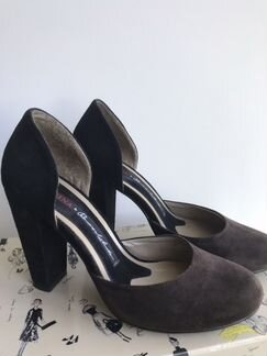 Туфли замшевые