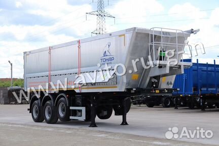 Полуприцеп зерновоз с задней и боковой разгрузками