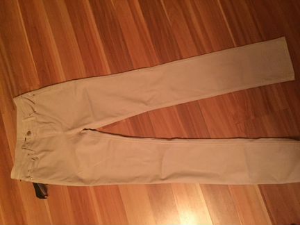 Брюки джинсы Armani Jeans бежевые оригинал