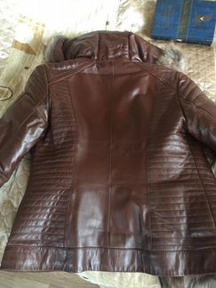 Куртка кожа мех