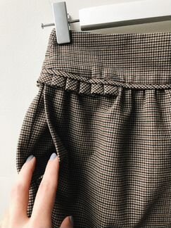 Мини-юбка Zara в клетку