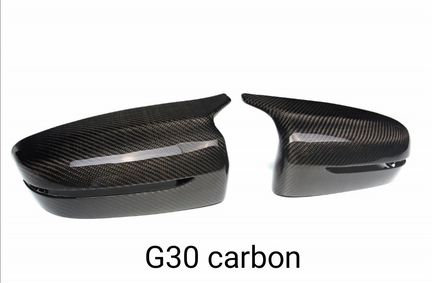 Накладки зеркал BMW 3er G30 Mperformance carbon