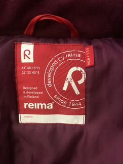 Куртка парка reima р. 134 зима