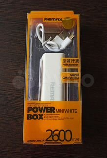 Внешний аккумулятор Remax Mini Power Box 2600mAh