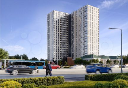 1-к квартира, 40.8 м², 9/24 эт.