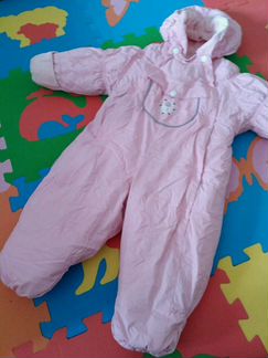 Зимний комбинезон для девочек 80р