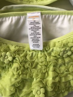 Новый купальник Gymboree с непромокаемыми трусикам