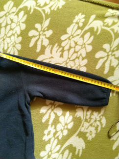 Флисовая кофта на молнии на 3 года