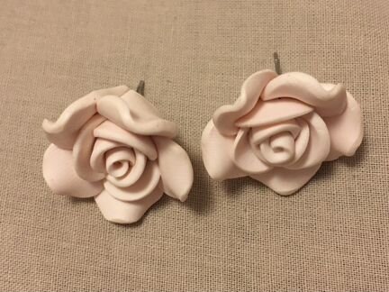 Серьги розочки