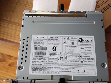 Штатная магнитола для duster