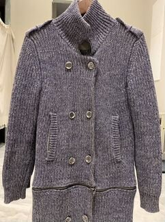 Вязанный кардиган-пальто Burberry (оригинал)
